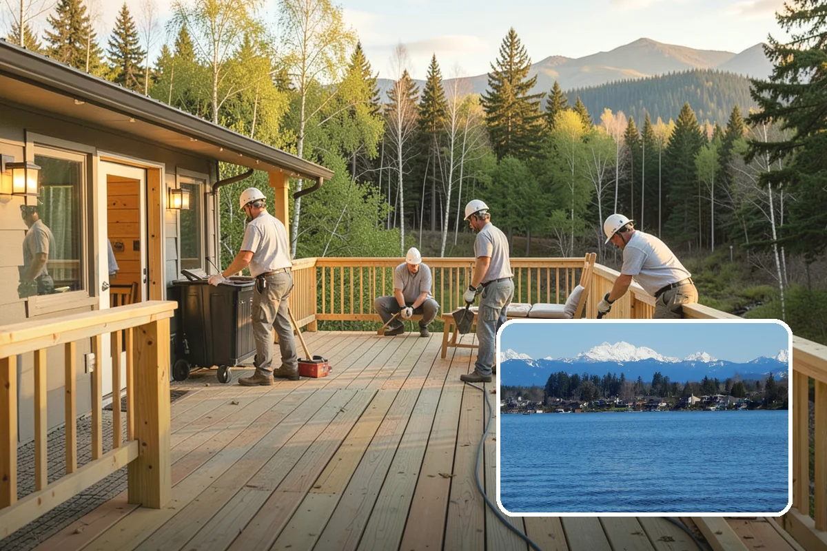 Termite Damage Repair in Lake Stevens, Snohomish County, WA - Removes and replaces damaged wood