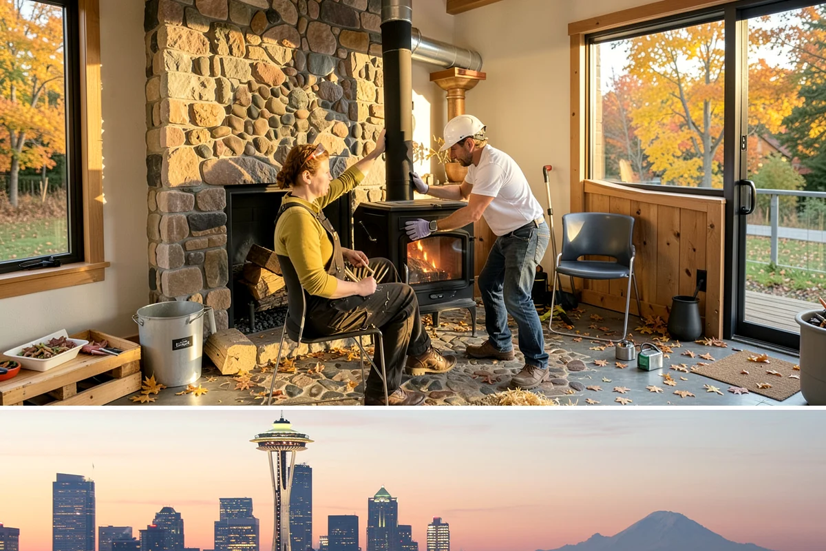 Termite Damage Repair in Seattle, King County, WA - Repairs are scheduled once treatment is complete, in any season.