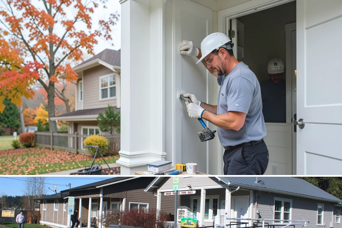 Termite Damage Repair in South Prairie, Pierce County, WA - Repairs are scheduled once treatment is complete, in any season.