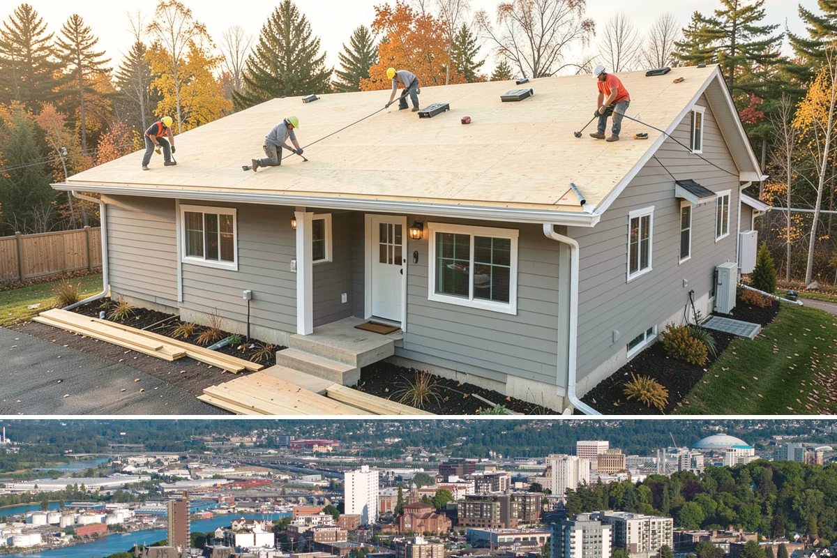 Termite Damage Repair in Tacoma, Pierce County, WA - Repairs are scheduled once treatment is complete, in any season.