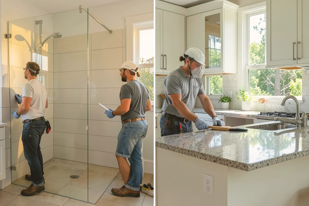 Texture Matching in Algona, King County, WA - Study the existing texture around the repair