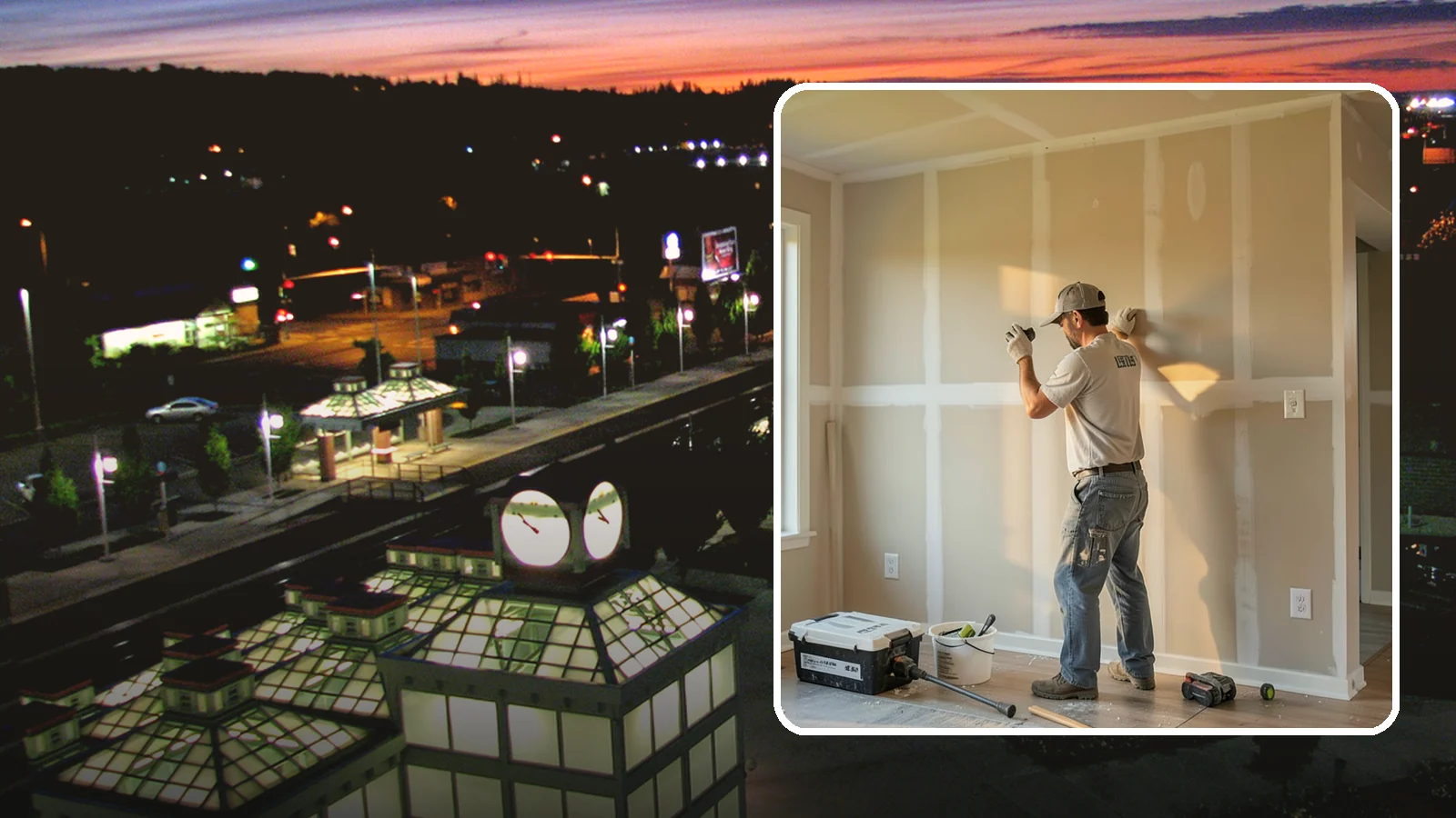 Texture Matching in Auburn, King County, WA - Texture matching blends new drywall repairs into the surrounding wall or ceiling pattern.