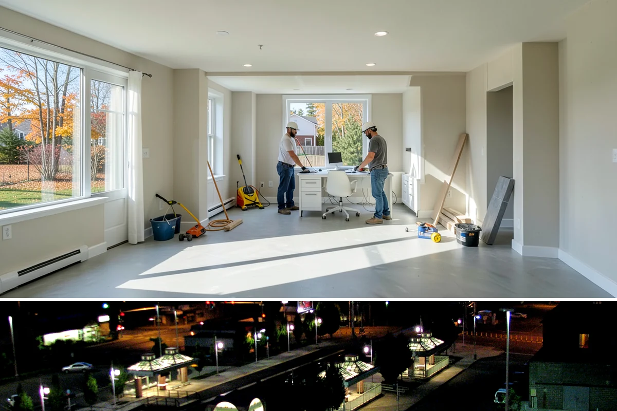 Texture Matching in Auburn, King County, WA - Texture matching is a year-round indoor task, convenient during the wet Pacific Northwest season.