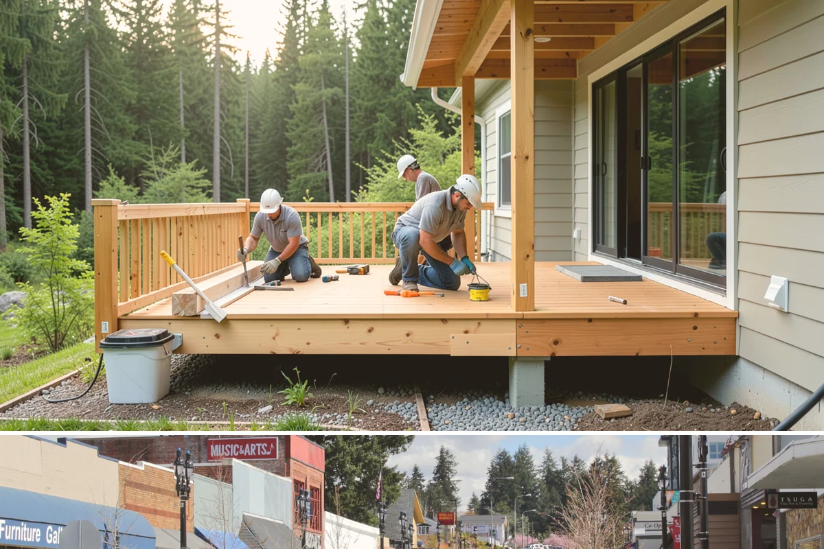 Texture Matching in Bothell, King County, WA - Texture matching is a year-round indoor task, convenient during the wet Pacific Northwest season.