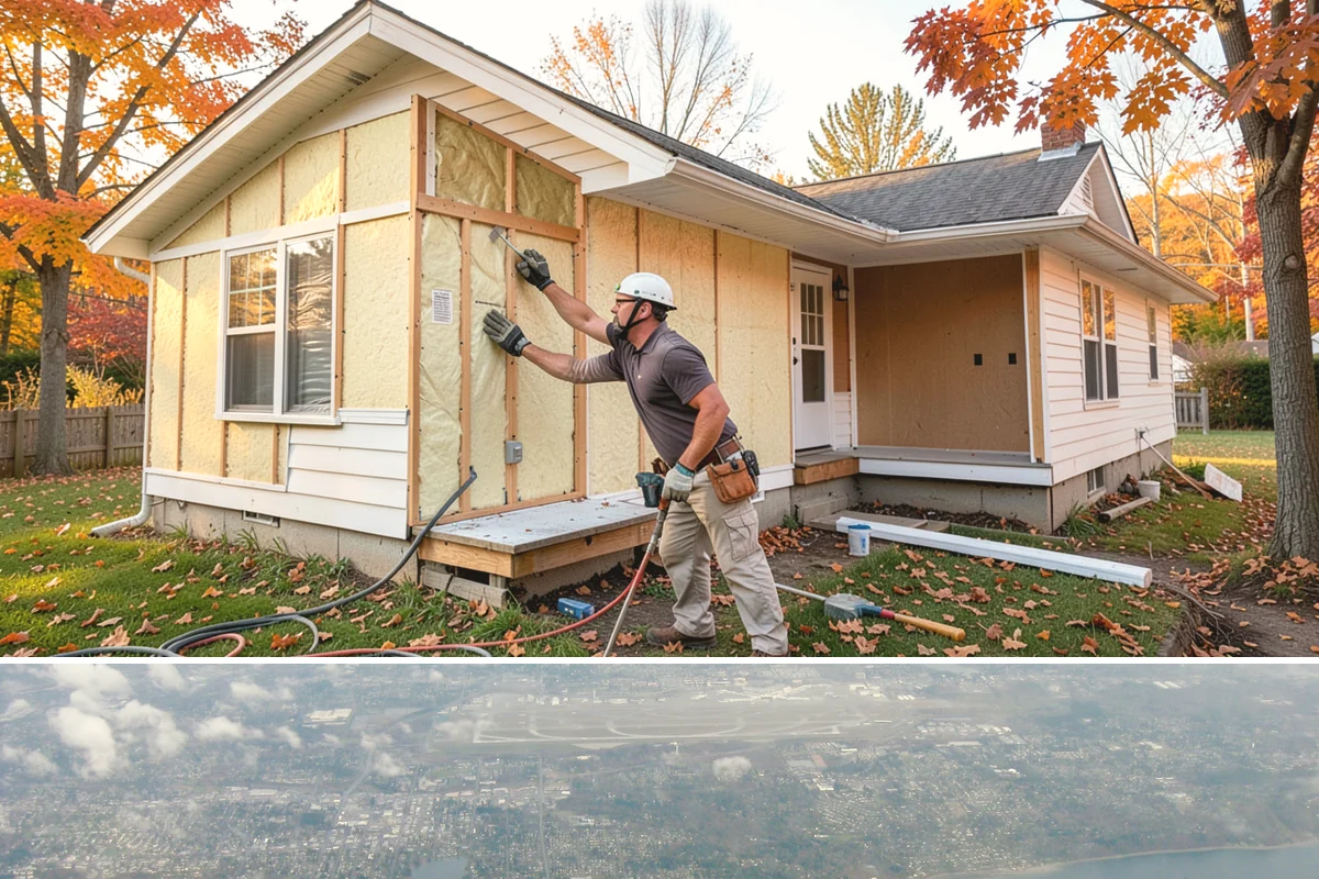 Texture Matching in Burien, King County, WA - Texture matching is a year-round indoor task, convenient during the wet Pacific Northwest season.