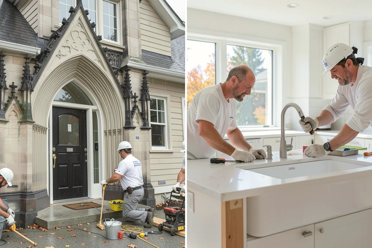 Texture Matching in Burlington, Skagit County, WA - Study the existing texture around the repair