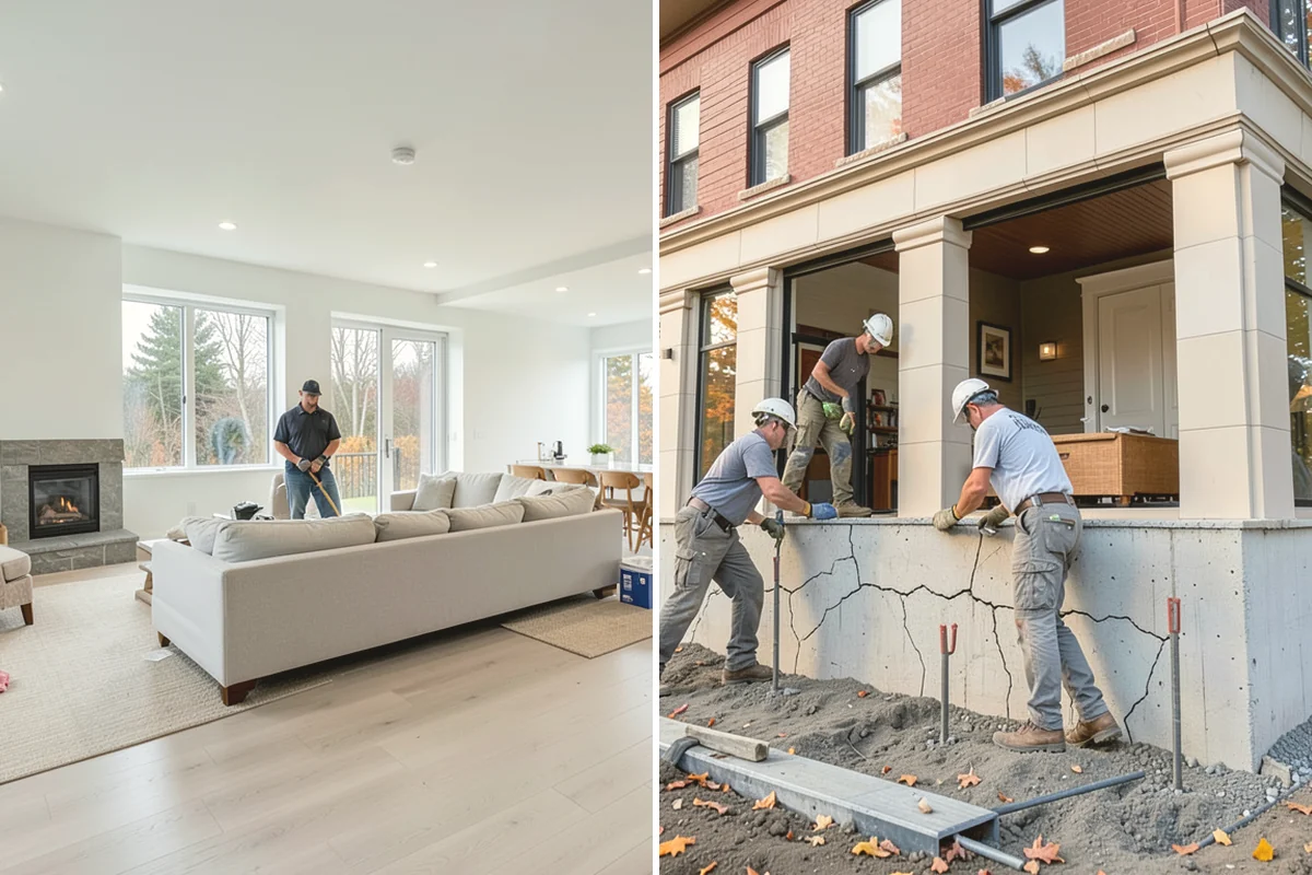 Texture Matching in Covington, King County, WA - Study the existing texture around the repair