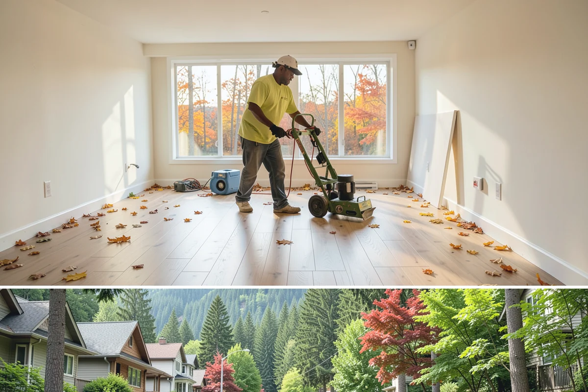 Texture Matching in Darrington, Snohomish County, WA - Texture matching is a year-round indoor task, convenient during the wet Pacific Northwest season.