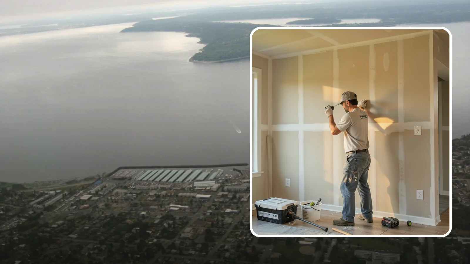 Texture Matching in Des Moines, King County, WA - Texture matching blends new drywall repairs into the surrounding wall or ceiling pattern.