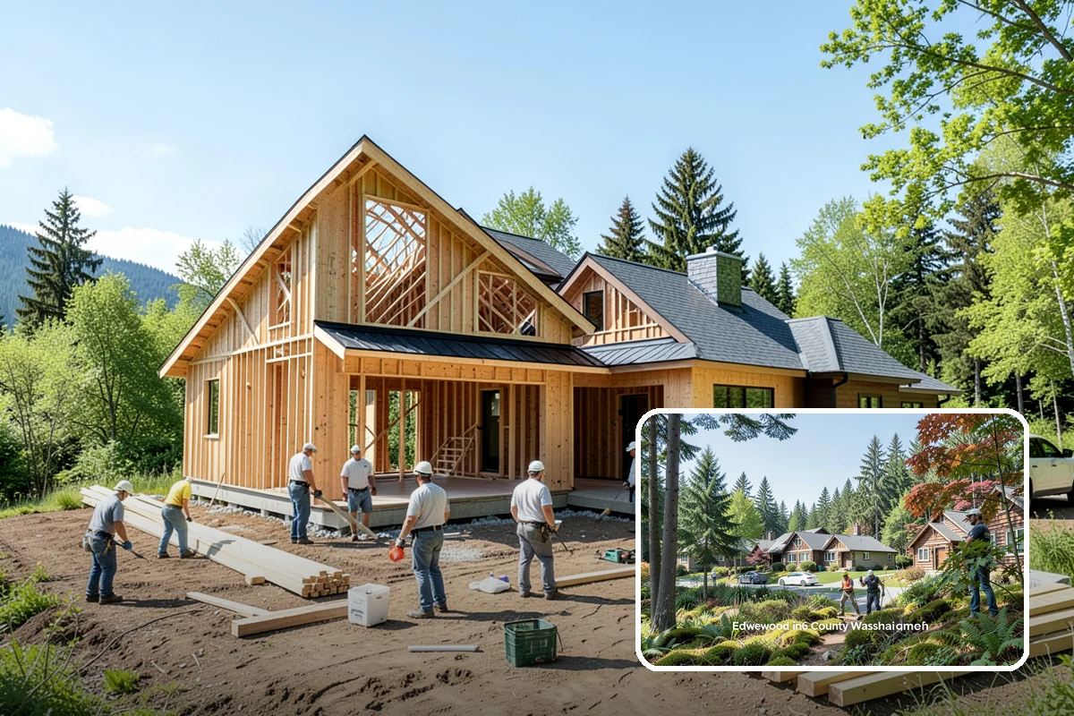 Texture Matching in Edgewood, Pierce County, WA - Precise reproduction of existing texture patterns