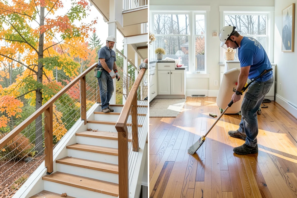 Texture Matching in Federal Way, King County, WA - Study the existing texture around the repair