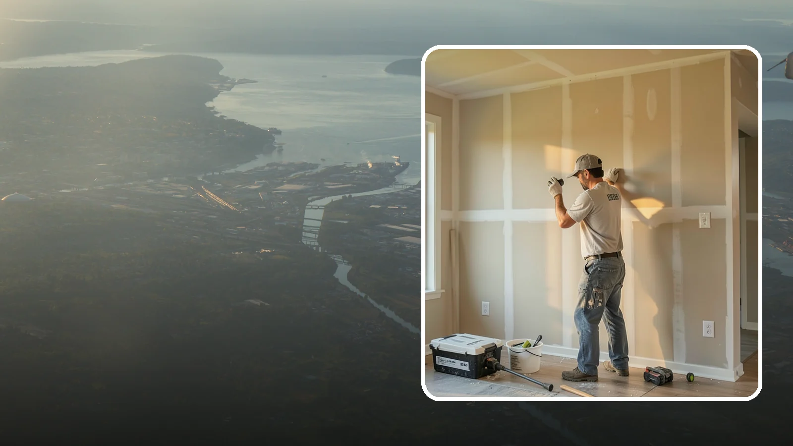 Texture Matching in Fife, Pierce County, WA - Texture matching blends new drywall repairs into the surrounding wall or ceiling pattern.