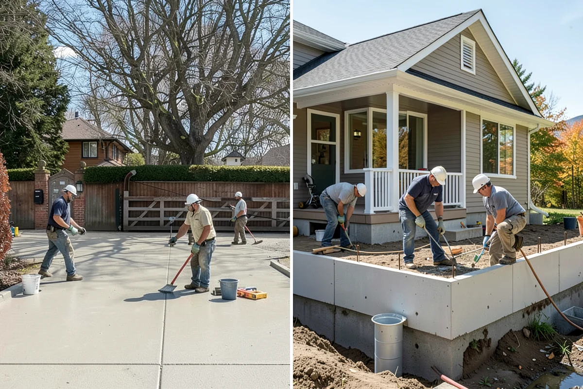 Texture Matching in Gig Harbor, Pierce County, WA - Study the existing texture around the repair