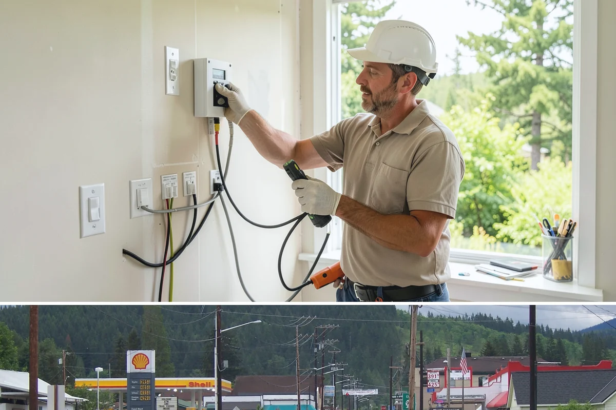 Texture Matching in Granite Falls, Snohomish County, WA - Texture matching is a year-round indoor task, convenient during the wet Pacific Northwest season.