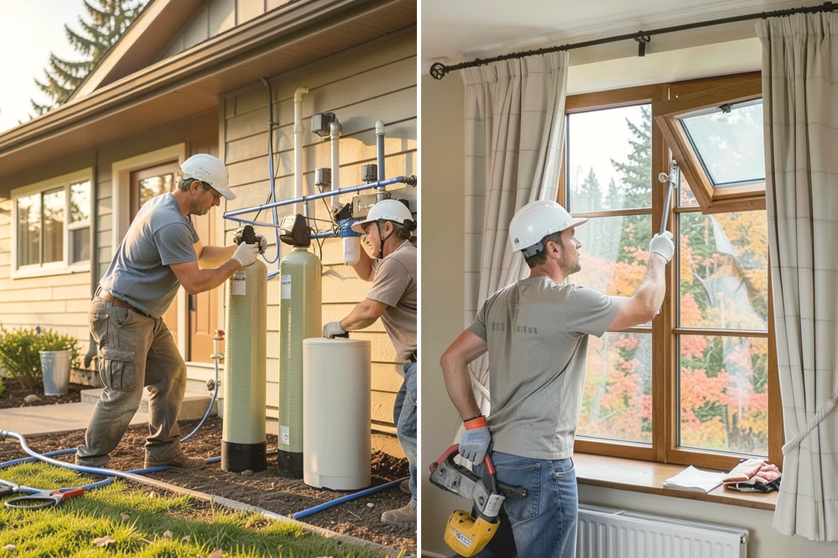 Texture Matching in La Conner, Skagit County, WA - Study the existing texture around the repair