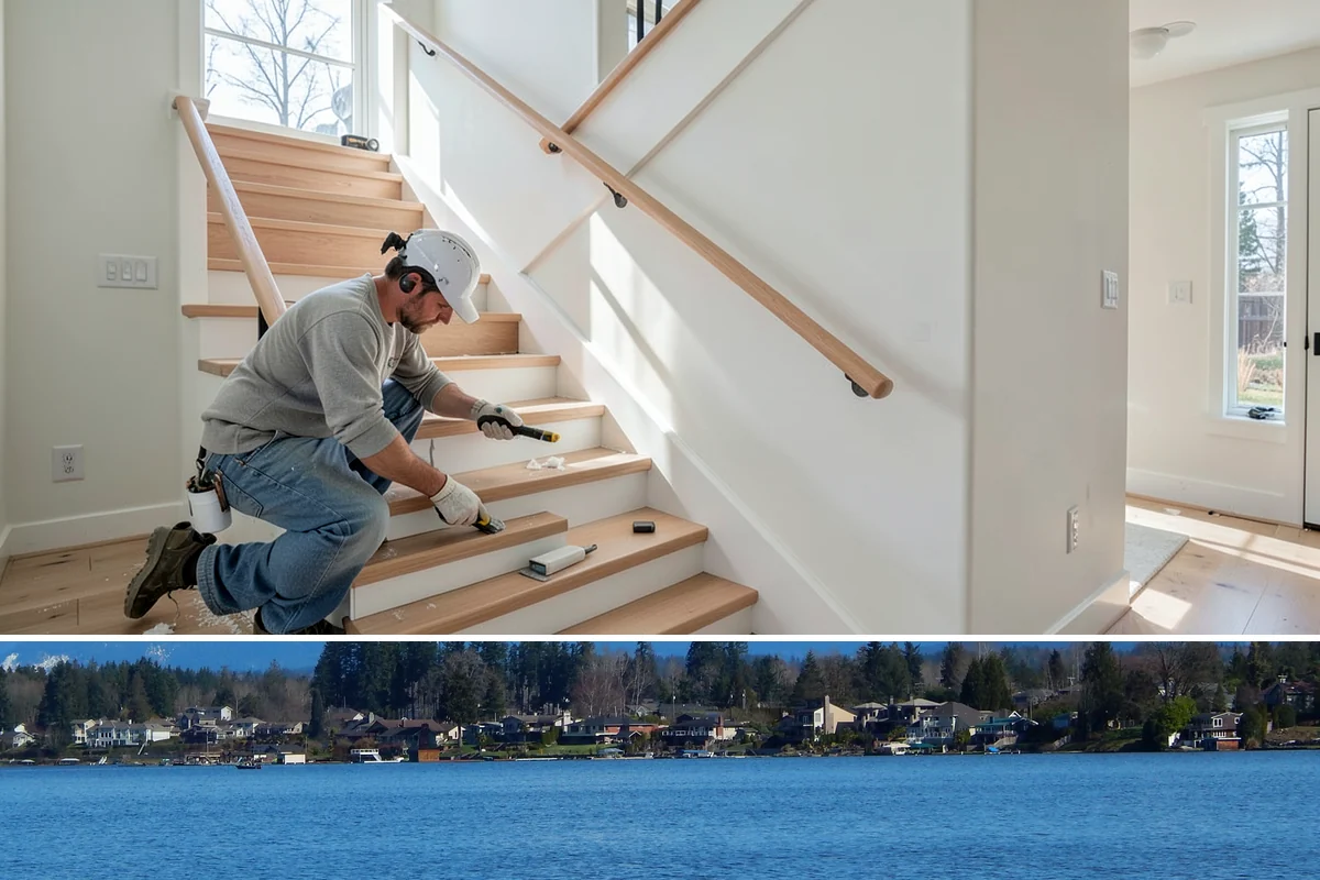 Texture Matching in Lake Stevens, Snohomish County, WA - Texture matching is a year-round indoor task, convenient during the wet Pacific Northwest season.