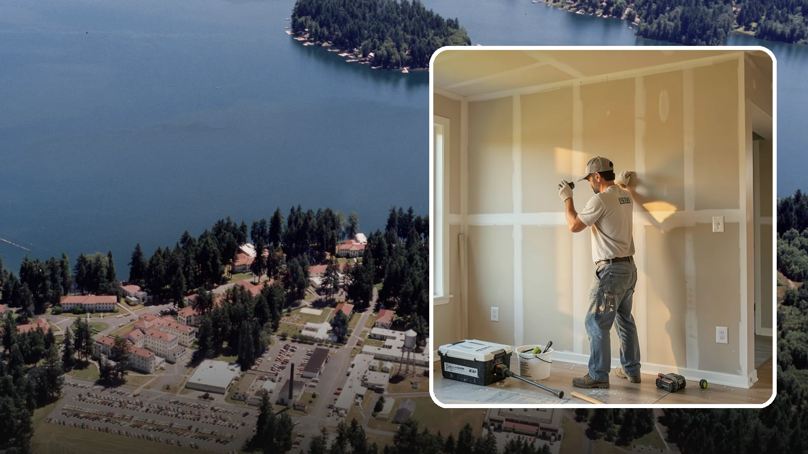 Texture Matching in Lakewood, Pierce County, WA - Texture matching blends new drywall repairs into the surrounding wall or ceiling pattern.