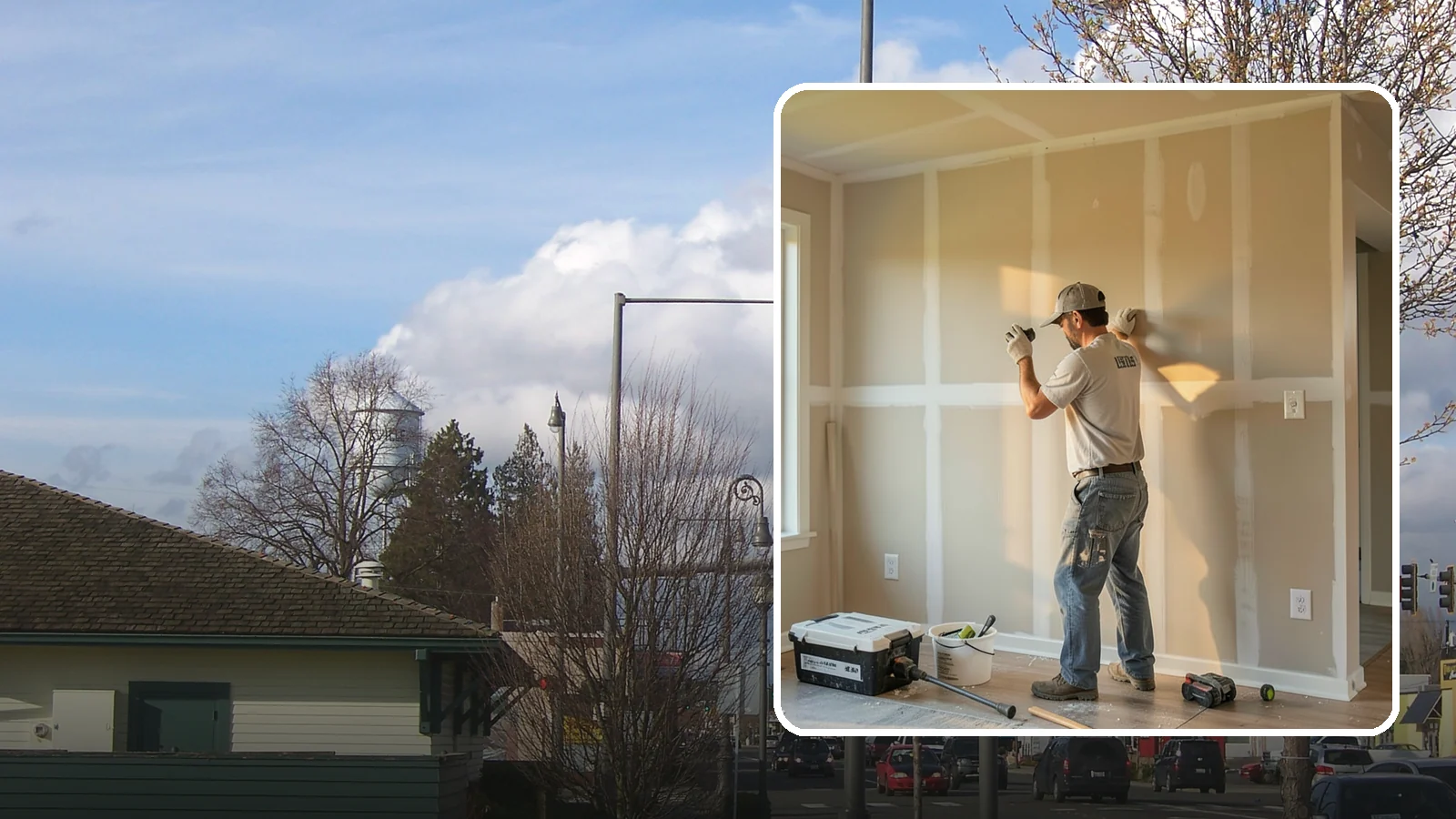 Texture Matching in Marysville, Snohomish County, WA - Texture matching blends new drywall repairs into the surrounding wall or ceiling pattern.