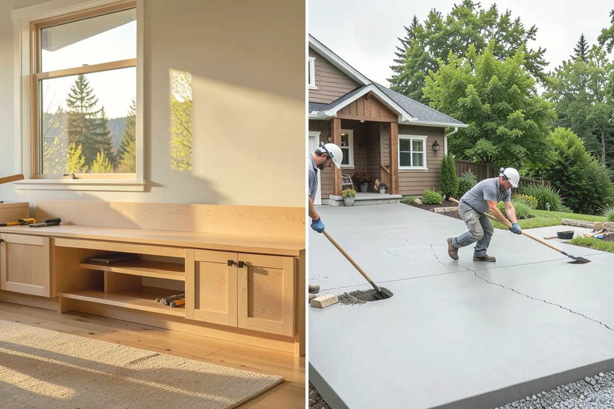 Texture Matching in Mercer Island, King County, WA - Study the existing texture around the repair