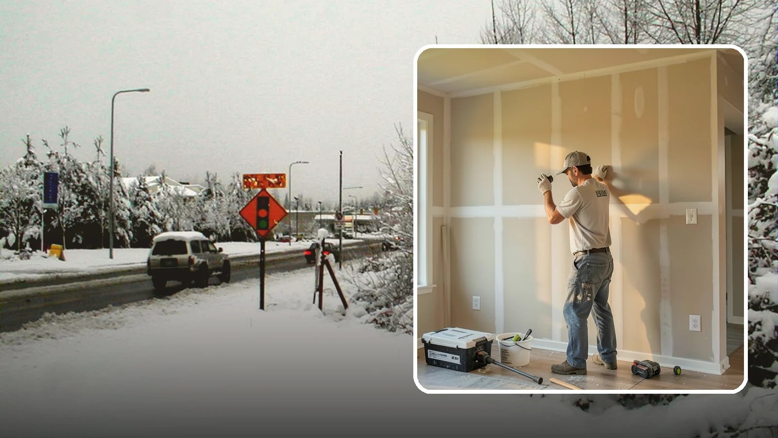 Texture Matching in Newcastle, King County, WA - Texture matching blends new drywall repairs into the surrounding wall or ceiling pattern.