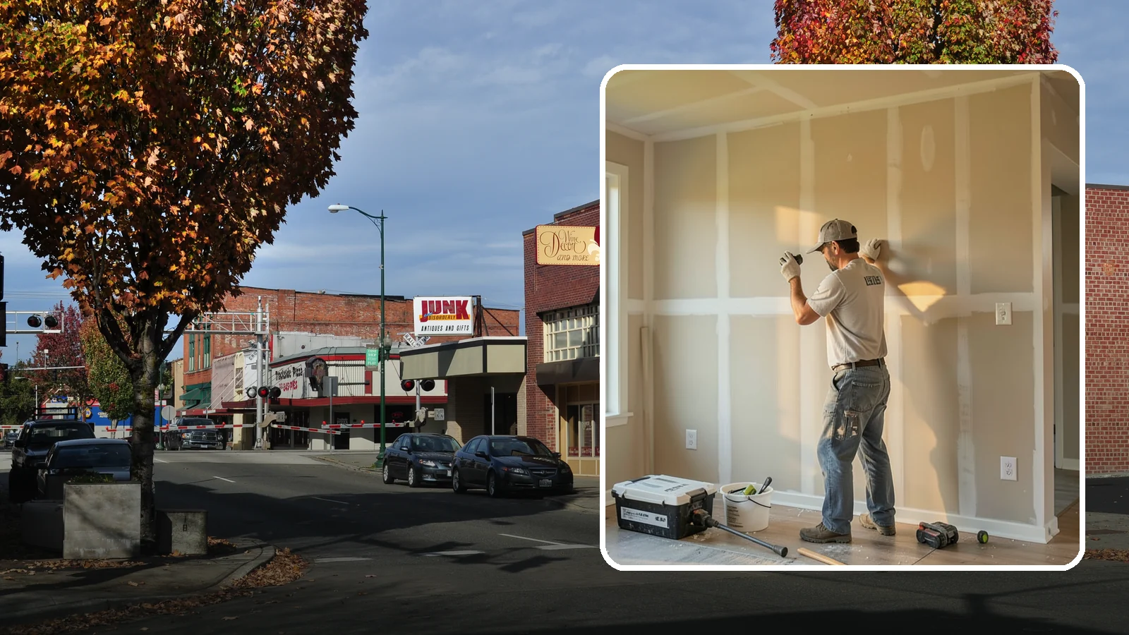 Texture Matching in Puyallup, Pierce County, WA - Texture matching blends new drywall repairs into the surrounding wall or ceiling pattern.
