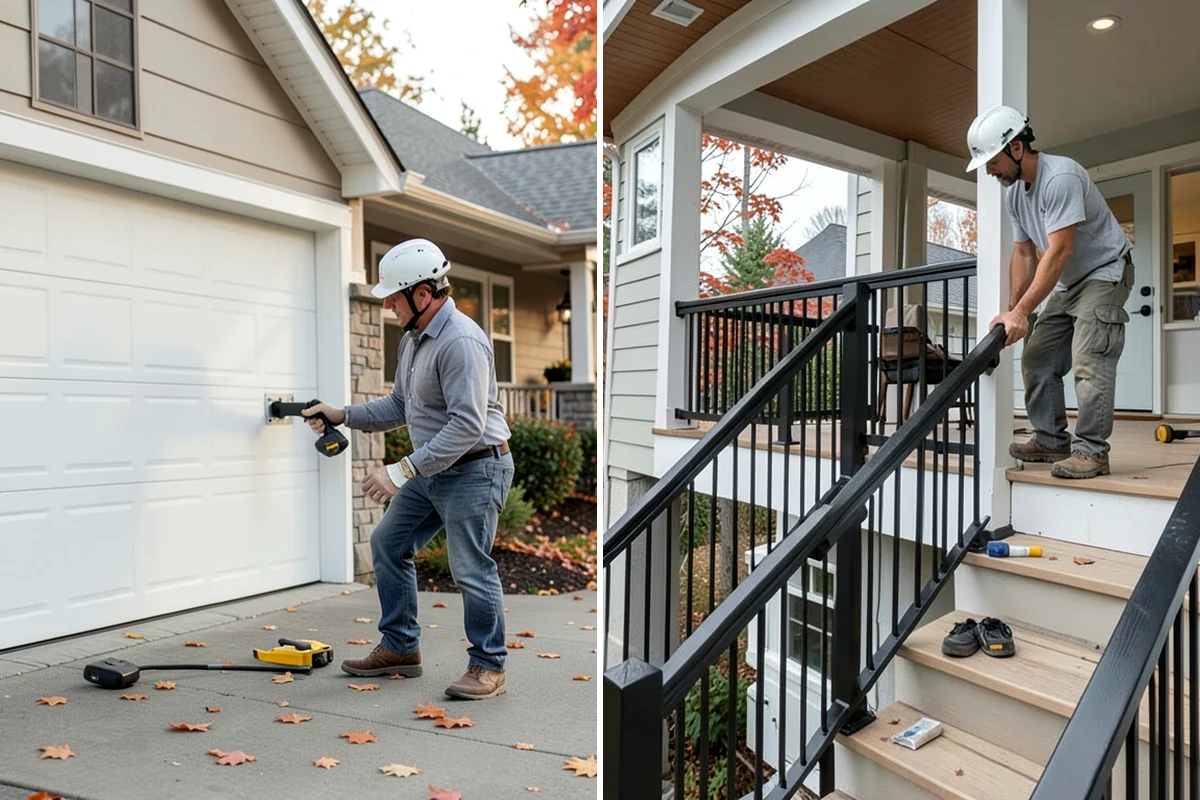 Texture Matching in Puyallup, Pierce County, WA - Study the existing texture around the repair