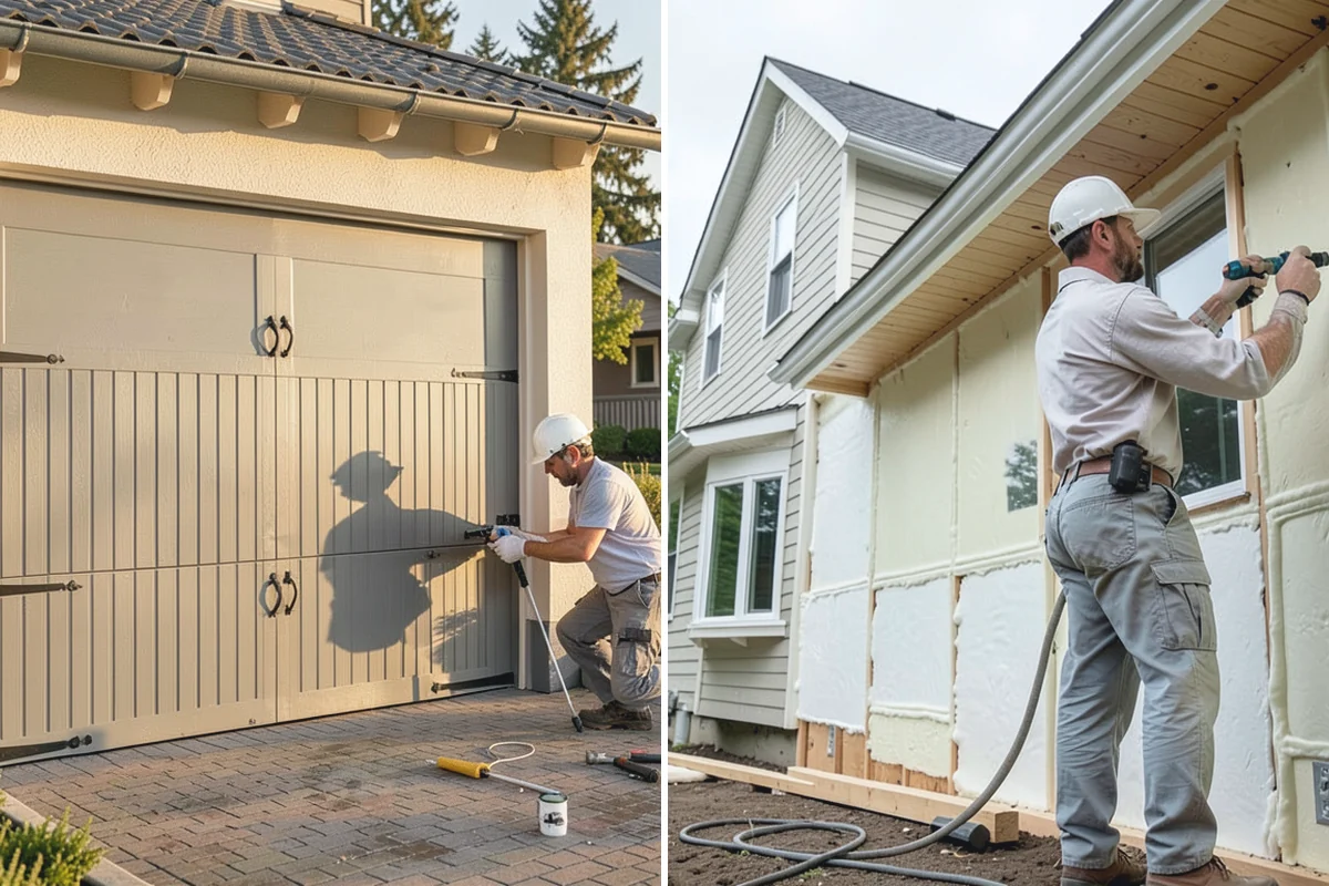 Texture Matching in Redmond, King County, WA - Study the existing texture around the repair