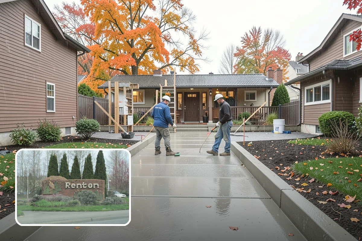 Texture Matching in Renton, King County, WA - Precise reproduction of existing texture patterns