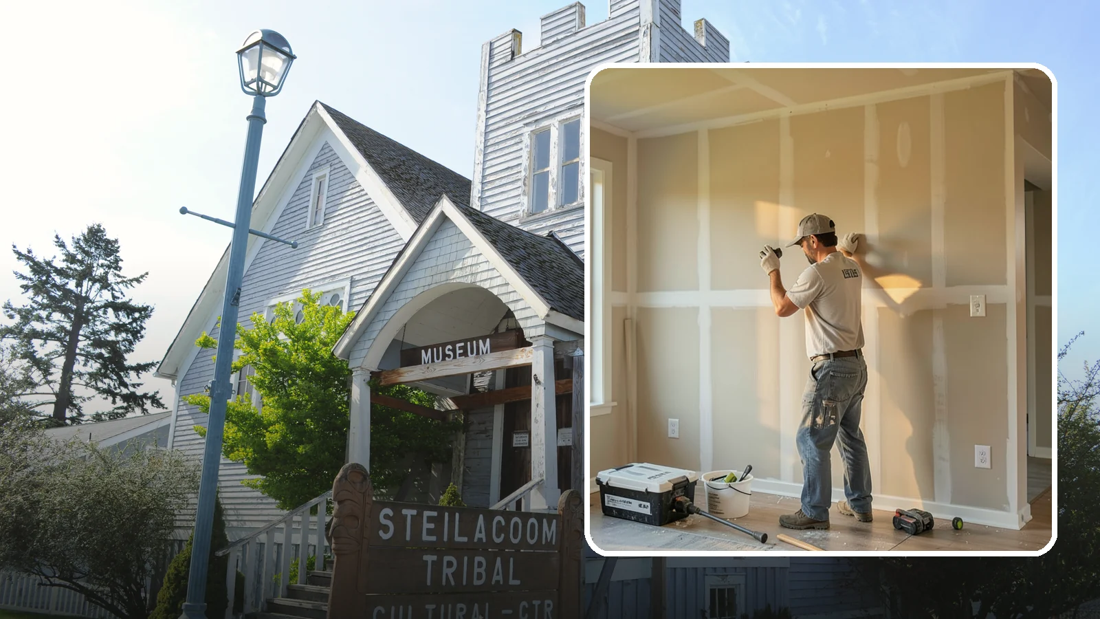 Texture Matching in Steilacoom, Pierce County, WA - Texture matching blends new drywall repairs into the surrounding wall or ceiling pattern.