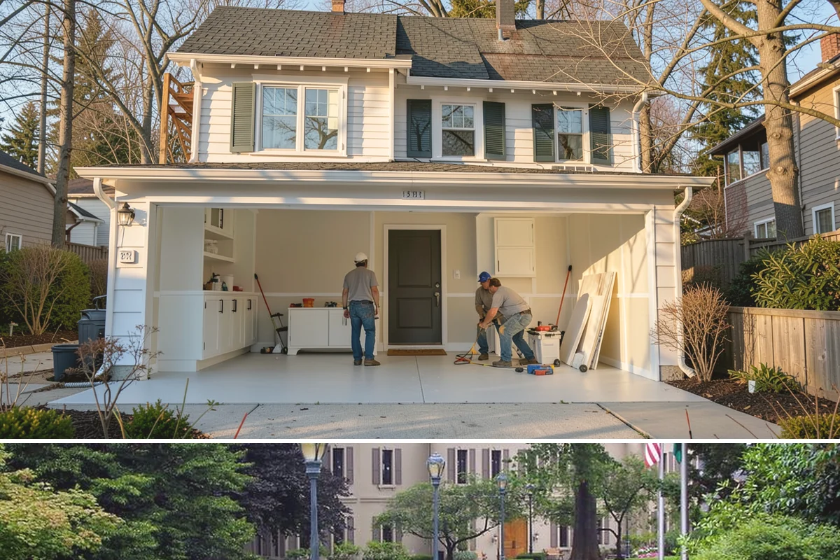 Texture Matching in Woodinville, King County, WA - Texture matching is a year-round indoor task, convenient during the wet Pacific Northwest season.
