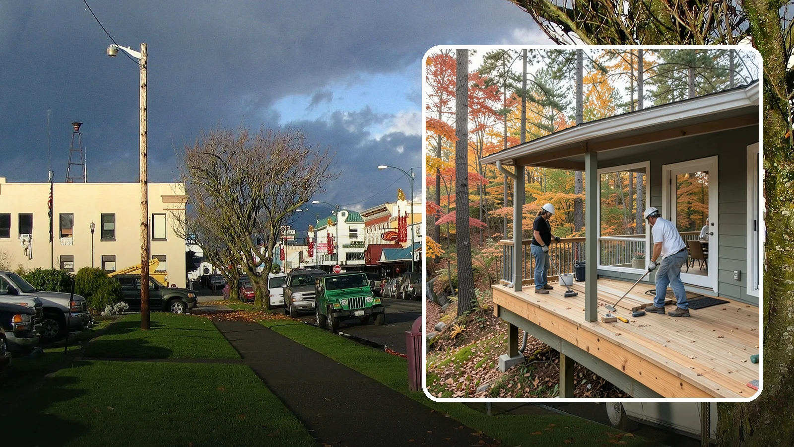 Three-Season Porch in Arlington, Snohomish County, WA - Three-season porch construction that extends comfortable living across spring, summer, and fall.