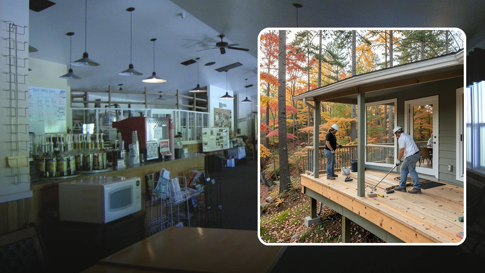 Three-Season Porch in Black Diamond, King County, WA - Three-season porch construction that extends comfortable living across spring, summer, and fall.