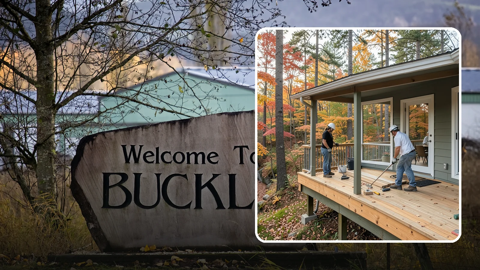Three-Season Porch in Buckley, Pierce County, WA - Three-season porch construction that extends comfortable living across spring, summer, and fall.