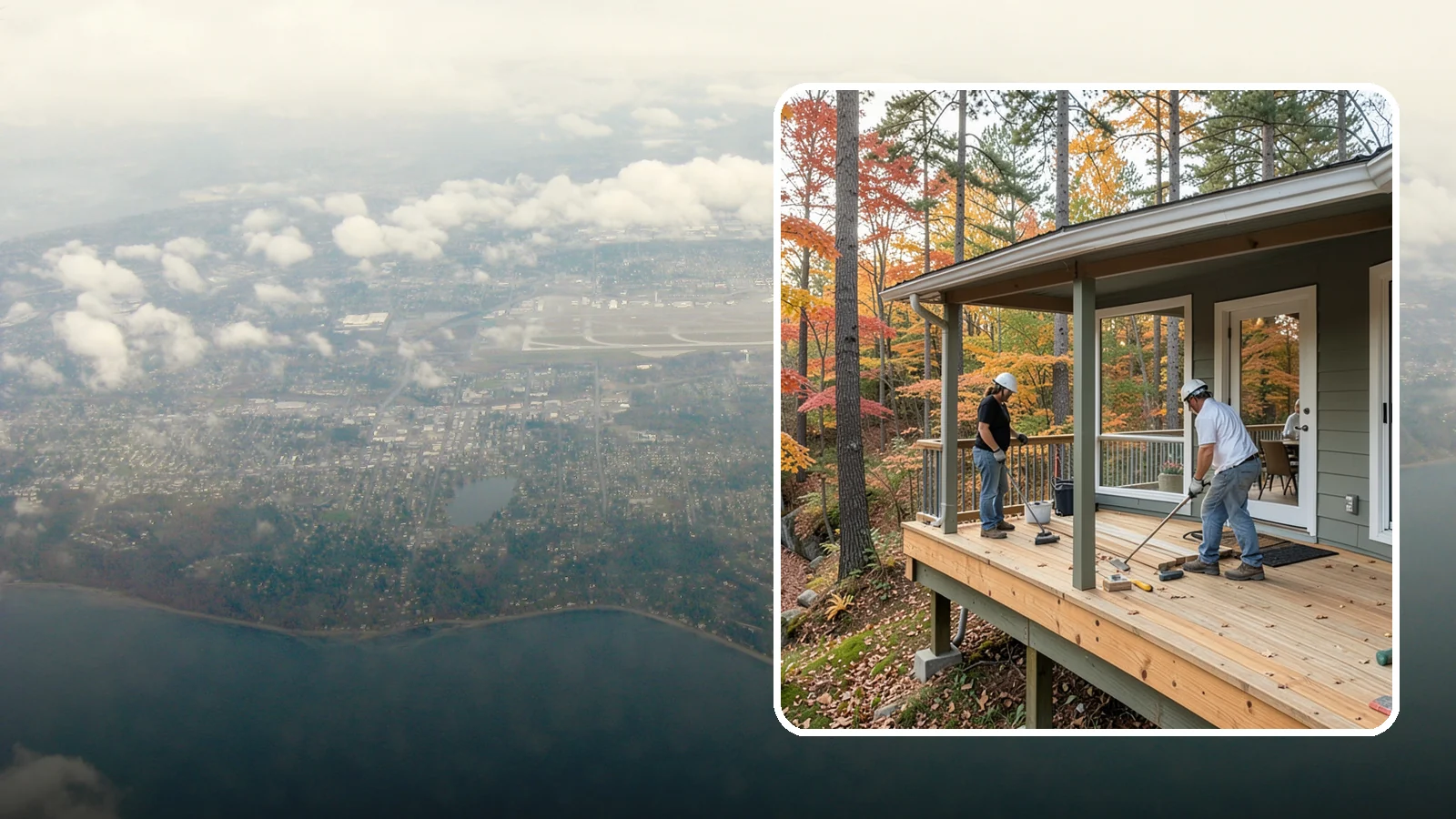 Three-Season Porch in Burien, King County, WA - Three-season porch construction that extends comfortable living across spring, summer, and fall.