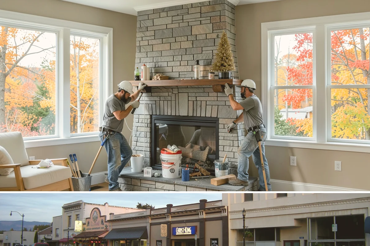 Three-Season Porch in Burlington, Skagit County, WA - Summer construction lets you enjoy the finished three-season porch through the beautiful Northwest fall.