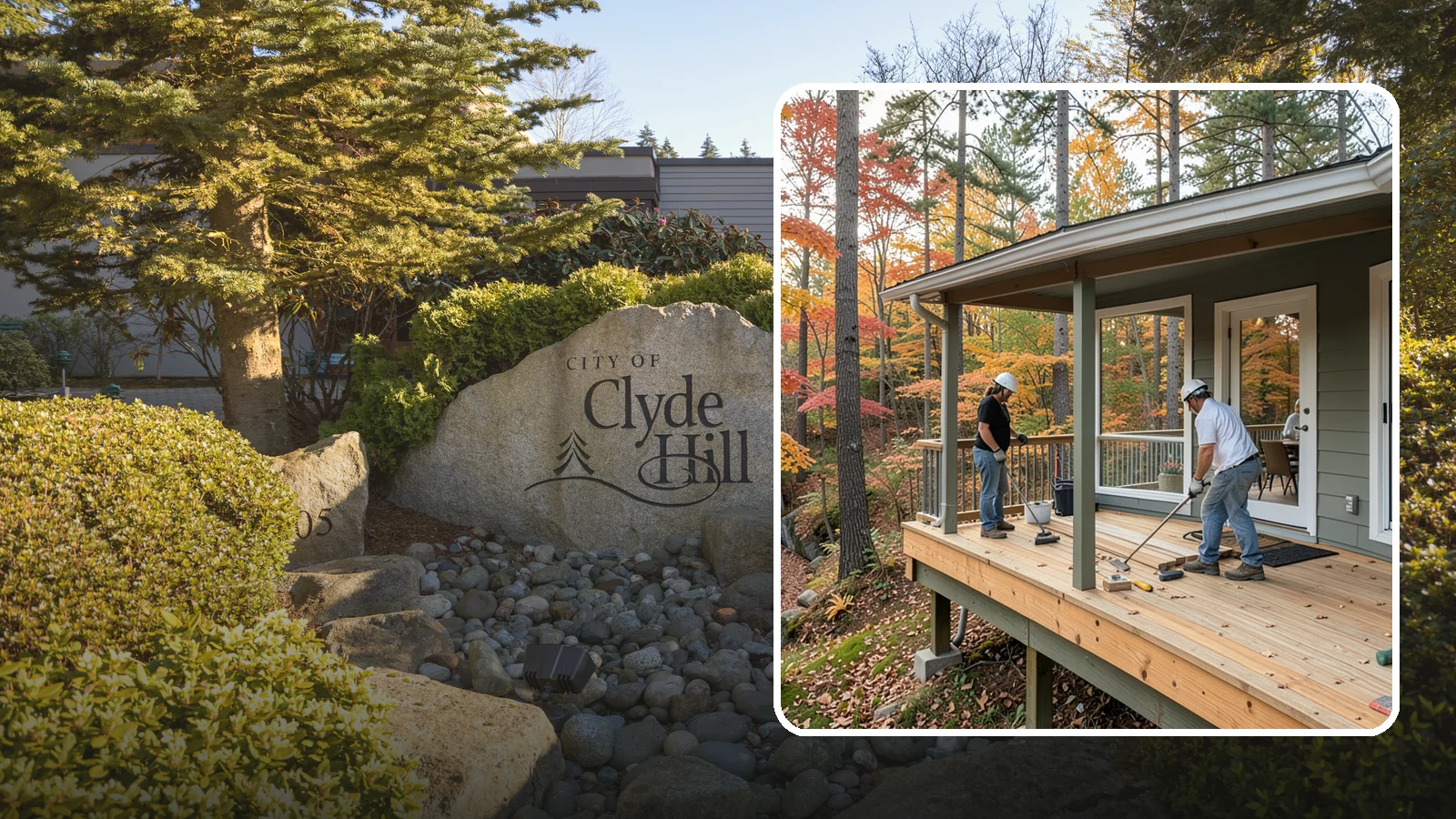 Three-Season Porch in Clyde Hill, King County, WA - Three-season porch construction that extends comfortable living across spring, summer, and fall.