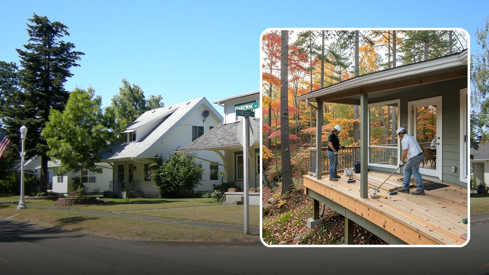 Three-Season Porch in DuPont, Pierce County, WA - Three-season porch construction that extends comfortable living across spring, summer, and fall.