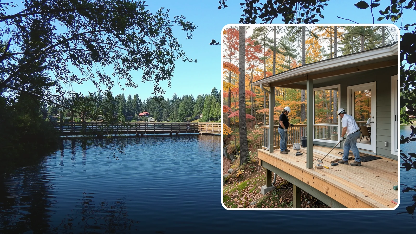 Three-Season Porch in Federal Way, King County, WA - Three-season porch construction that extends comfortable living across spring, summer, and fall.