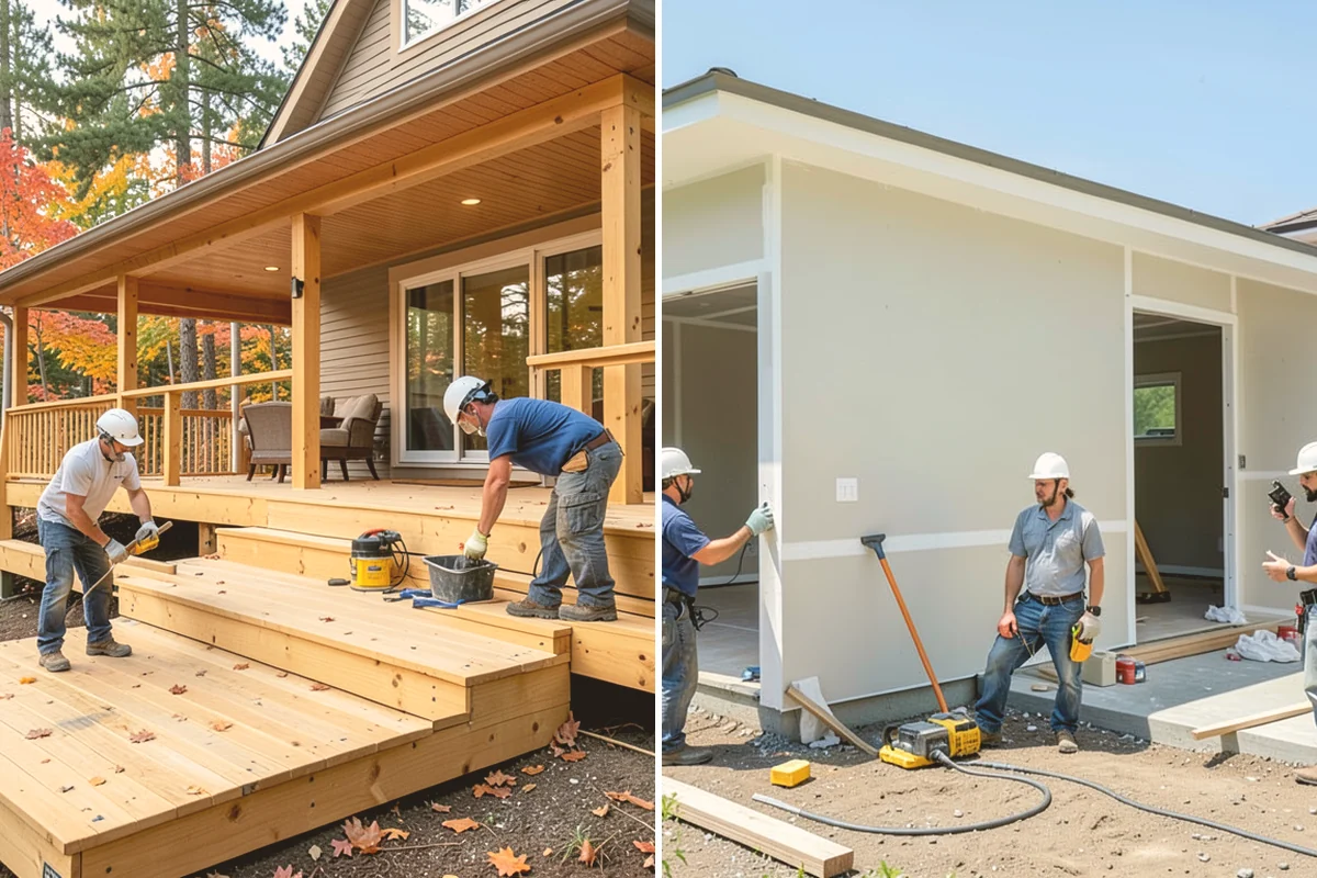 Three-Season Porch in Fife, Pierce County, WA - Design the porch layout and window systems