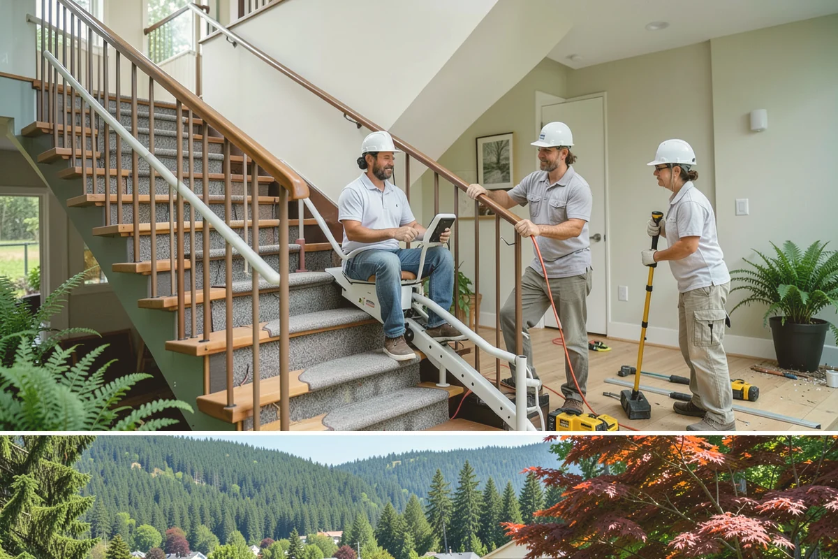 Three-Season Porch in Index, Snohomish County, WA - Summer construction lets you enjoy the finished three-season porch through the beautiful Northwest fall.