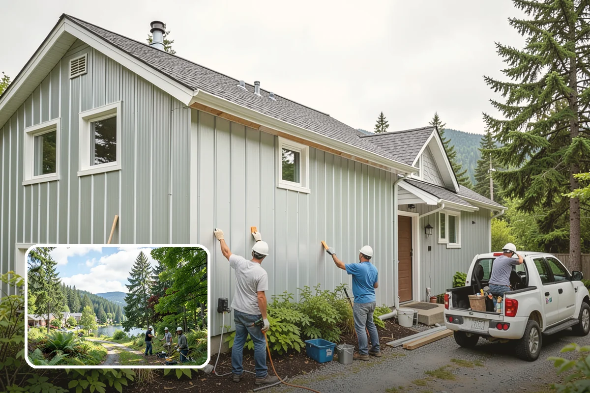 Three-Season Porch in Lake Forest Park, King County, WA - Comfortable use across three seasons