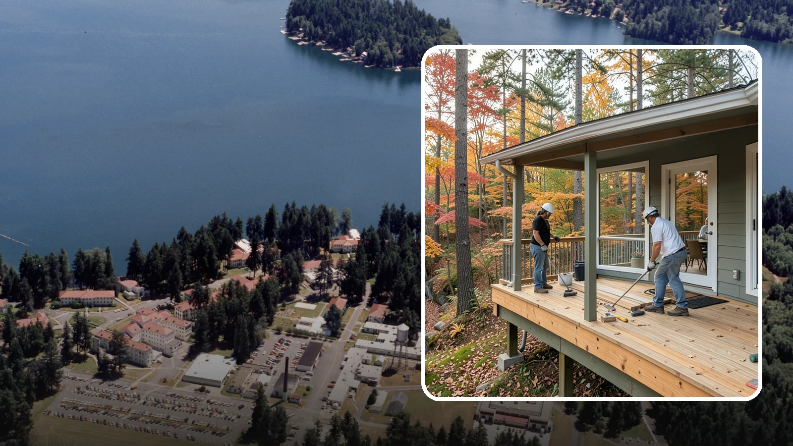 Three-Season Porch in Lakewood, Pierce County, WA - Three-season porch construction that extends comfortable living across spring, summer, and fall.