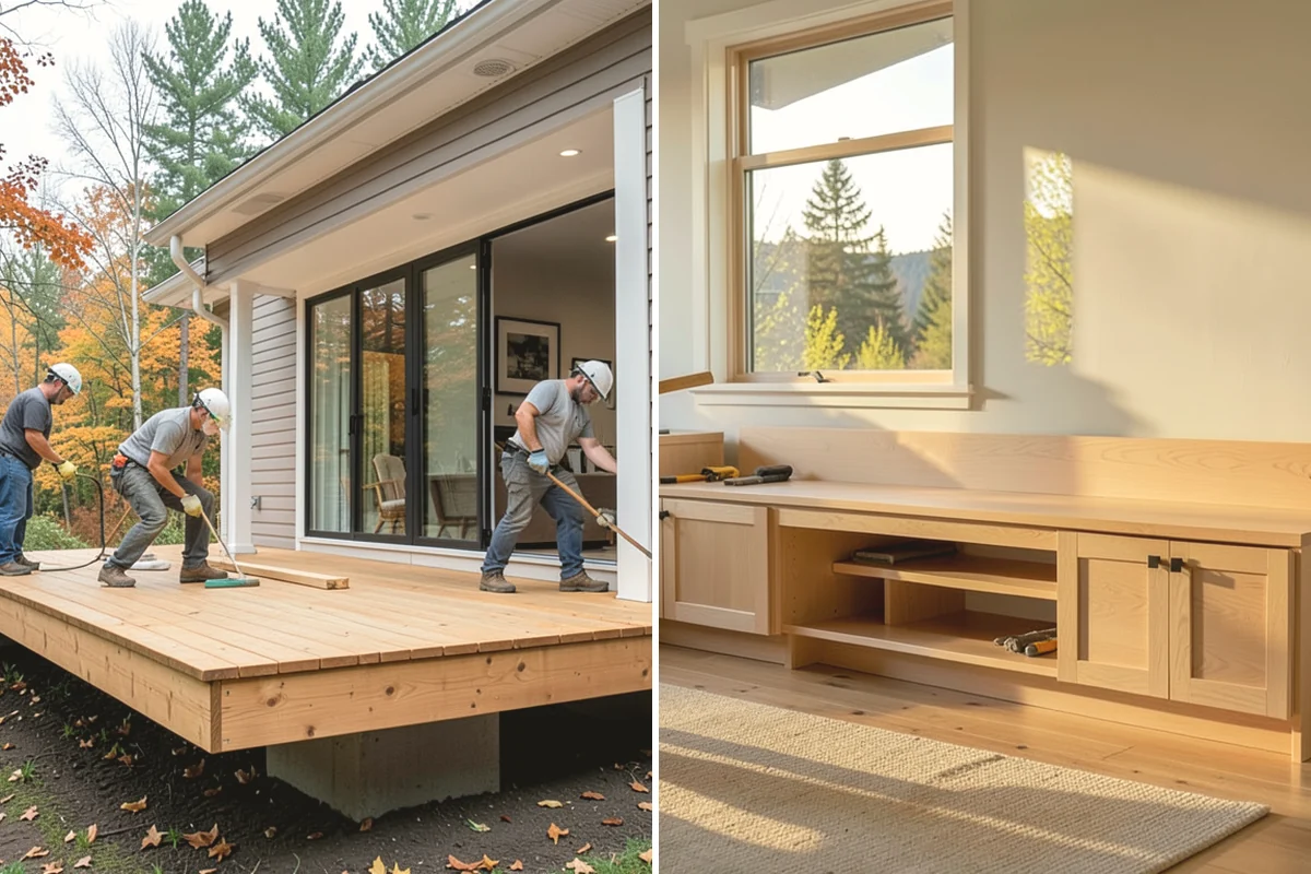 Three-Season Porch in Monroe, Snohomish County, WA - Design the porch layout and window systems
