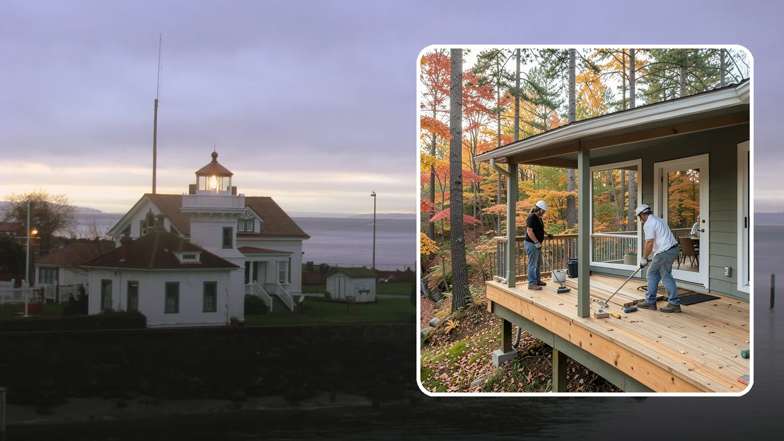 Three-Season Porch in Mukilteo, Snohomish County, WA - Three-season porch construction that extends comfortable living across spring, summer, and fall.