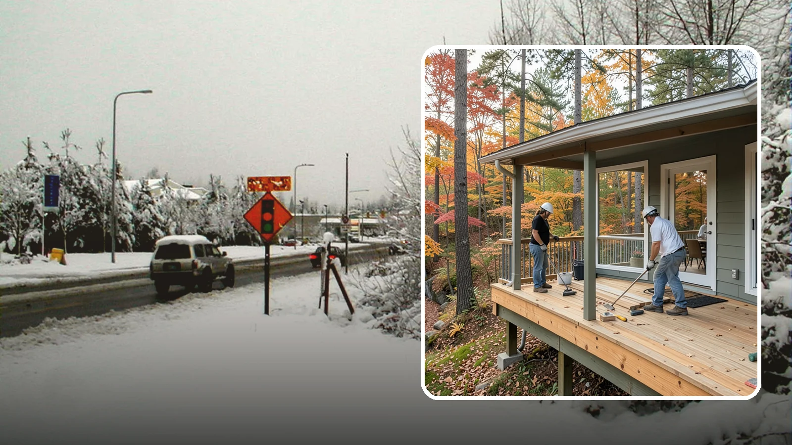 Three-Season Porch in Newcastle, King County, WA - Three-season porch construction that extends comfortable living across spring, summer, and fall.