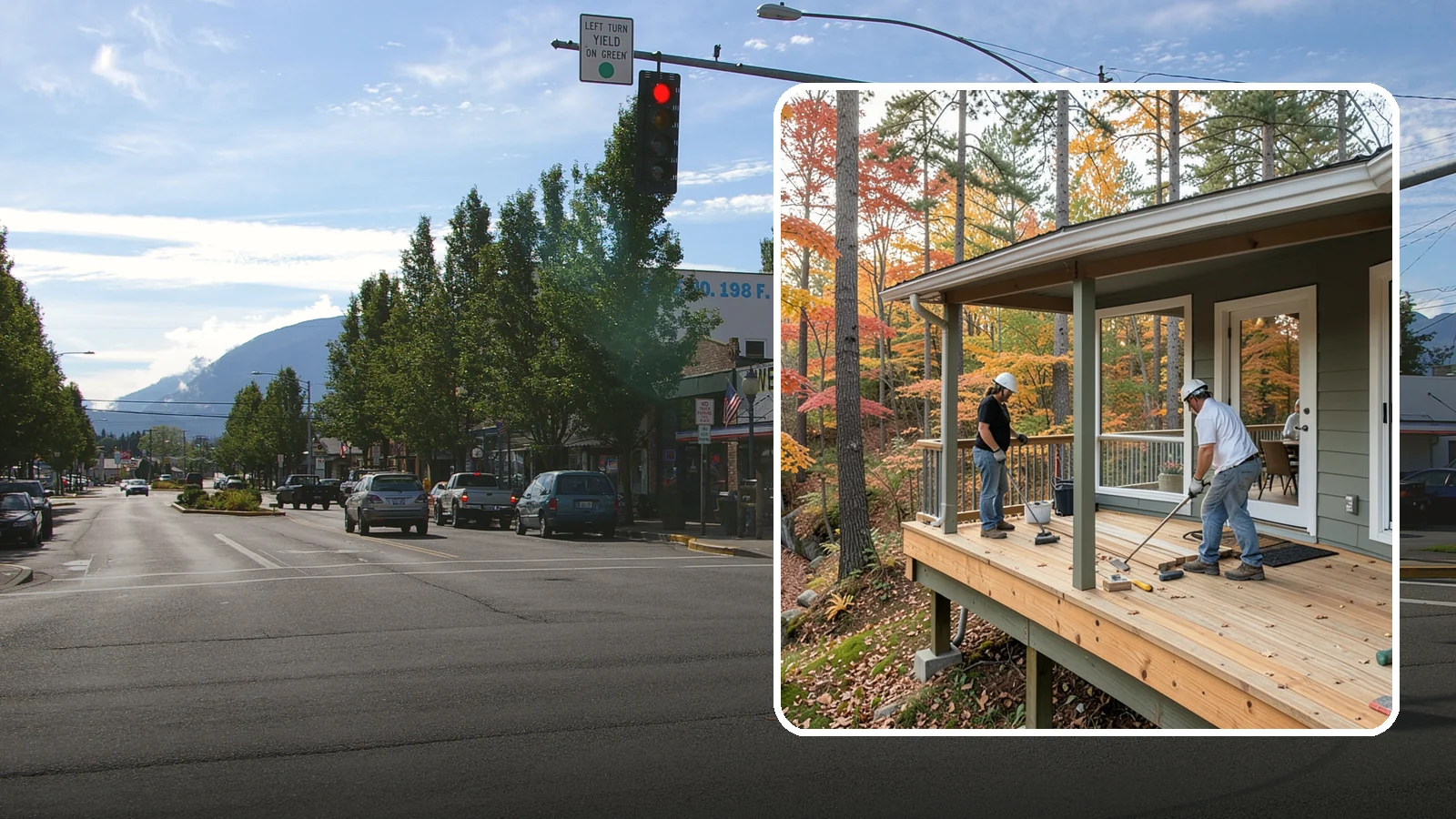 Three-Season Porch in North Bend, King County, WA - Three-season porch construction that extends comfortable living across spring, summer, and fall.
