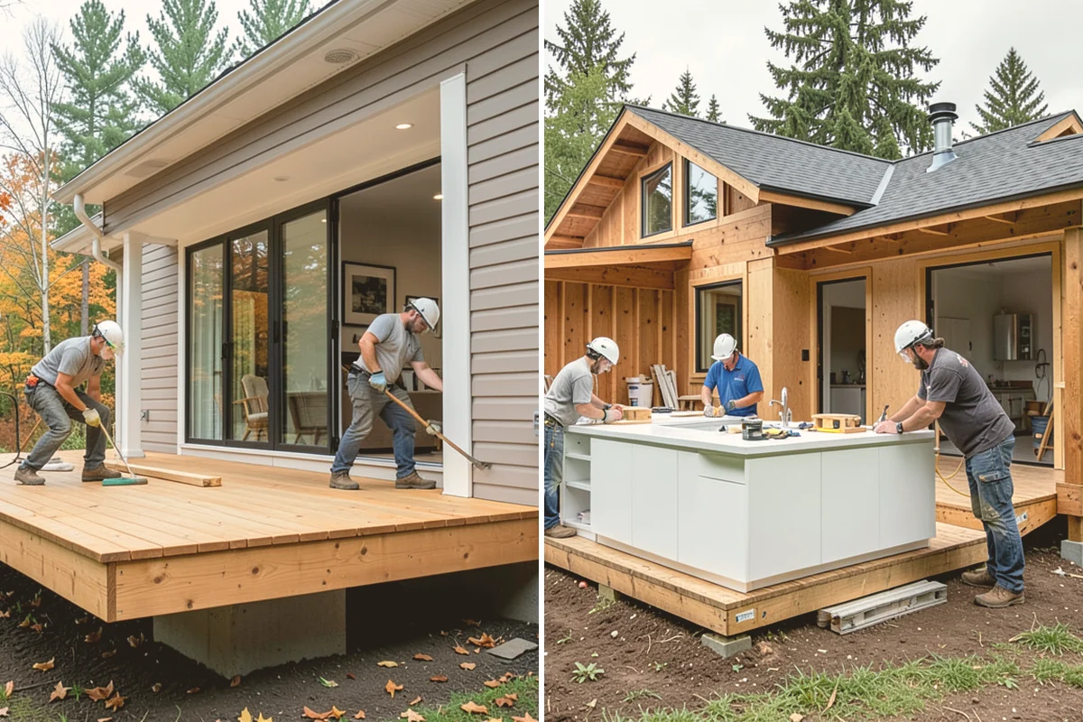 Three-Season Porch in Orting, Pierce County, WA - Design the porch layout and window systems