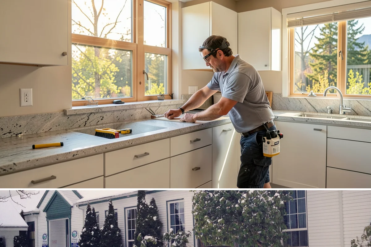 Three-Season Porch in Pacific, King County, WA - Summer construction lets you enjoy the finished three-season porch through the beautiful Northwest fall.