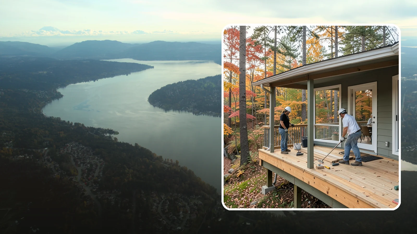 Three-Season Porch in Sammamish, King County, WA - Three-season porch construction that extends comfortable living across spring, summer, and fall.