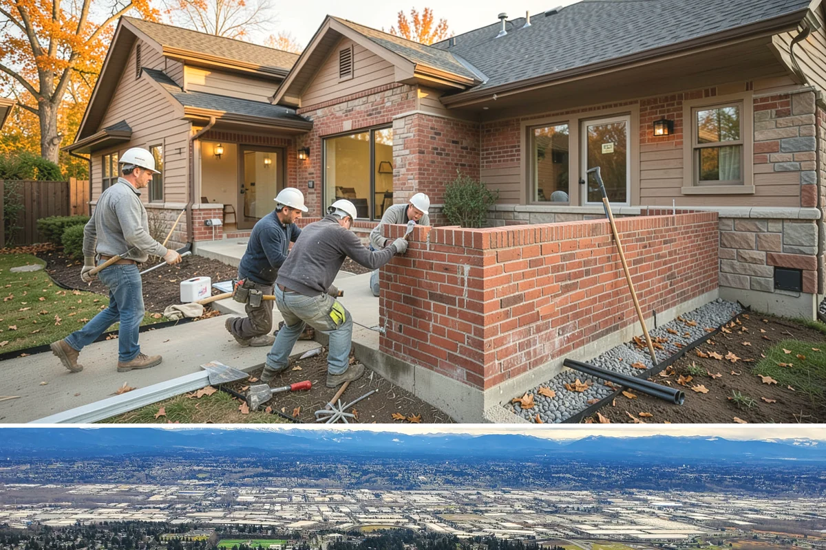 Three-Season Porch in SeaTac, King County, WA - Summer construction lets you enjoy the finished three-season porch through the beautiful Northwest fall.